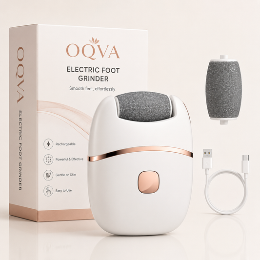Oqva Foot Scrubber for Dead Skin & Women Callus Remover