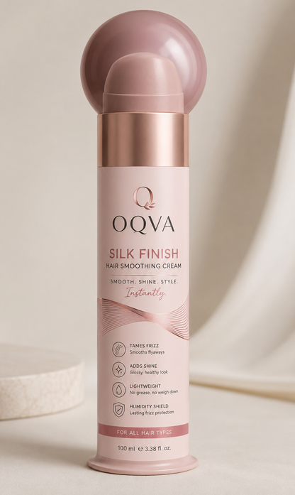 OQVA Silk Finish Hair Smoothing Cream