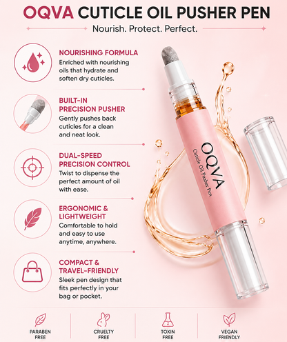 OQVA Cuticle Oil Pusher Pen