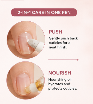 OQVA Cuticle Oil Pusher Pen